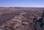 Track back from Lake Eyre to William Creek