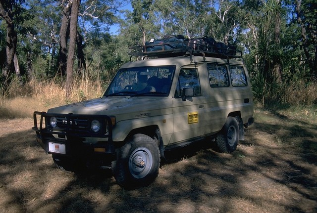 Our 4WD in Kakadu NP