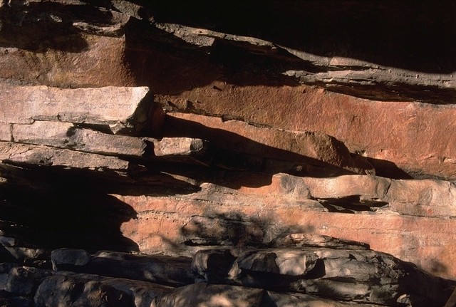 Rockpaintings at Ubirr Rock