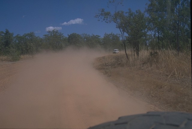 On the road in Kakadu NP