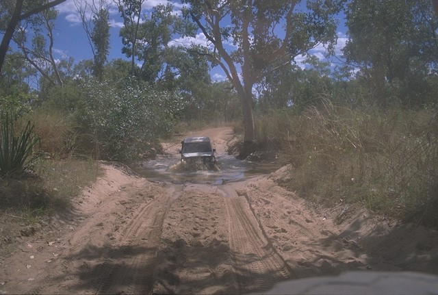 On the road in Kakadu NP