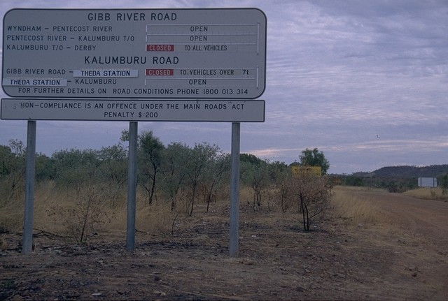 Eastern End of the Gibb River Road