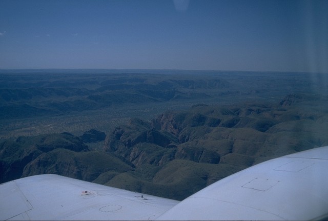 Aerial view Purnululu NP
