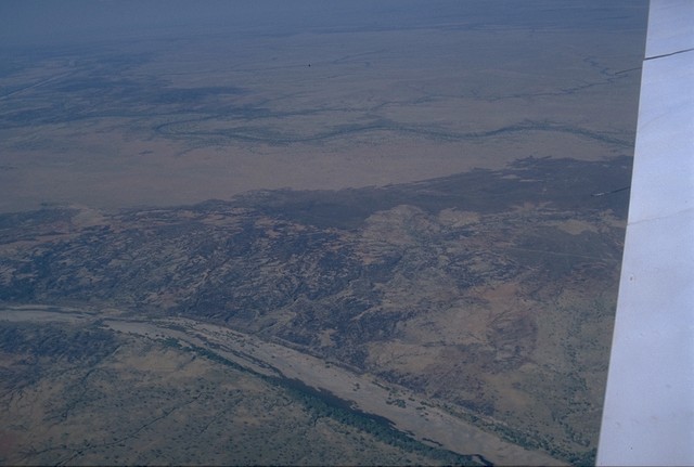 Aerial view Tanami  Desert