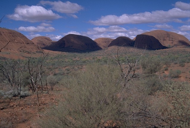 Walk across the Mount Olga