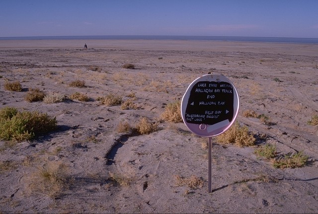 Track ends at Lake Eyre