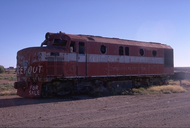 Locomotive in Marree