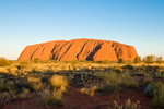 Uluru bei Sonnenuntergang