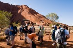 Aufbruch zur Umwanderung des Uluru