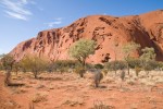 Detailaufnahme des Uluru