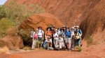 Gruppenbild am Uluru