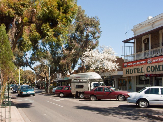 Straße in Port Augusta
