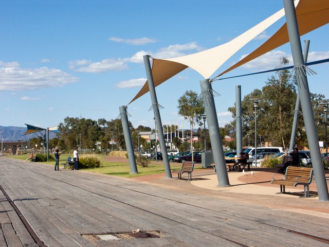 Am alten Kai von Port Augusta