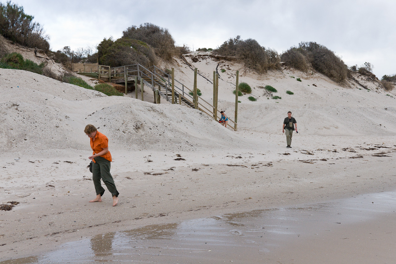 Am West Beach von Adelaide