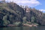 On the boat in Katherine Gorge