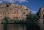 On the boat in Katherine Gorge