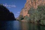 On the boat in Katherine Gorge