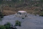 Creek crossing in den Kimberley