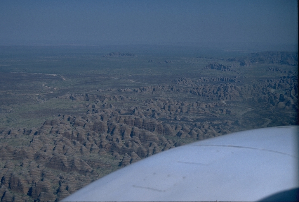 Aerial view Purnululu NP