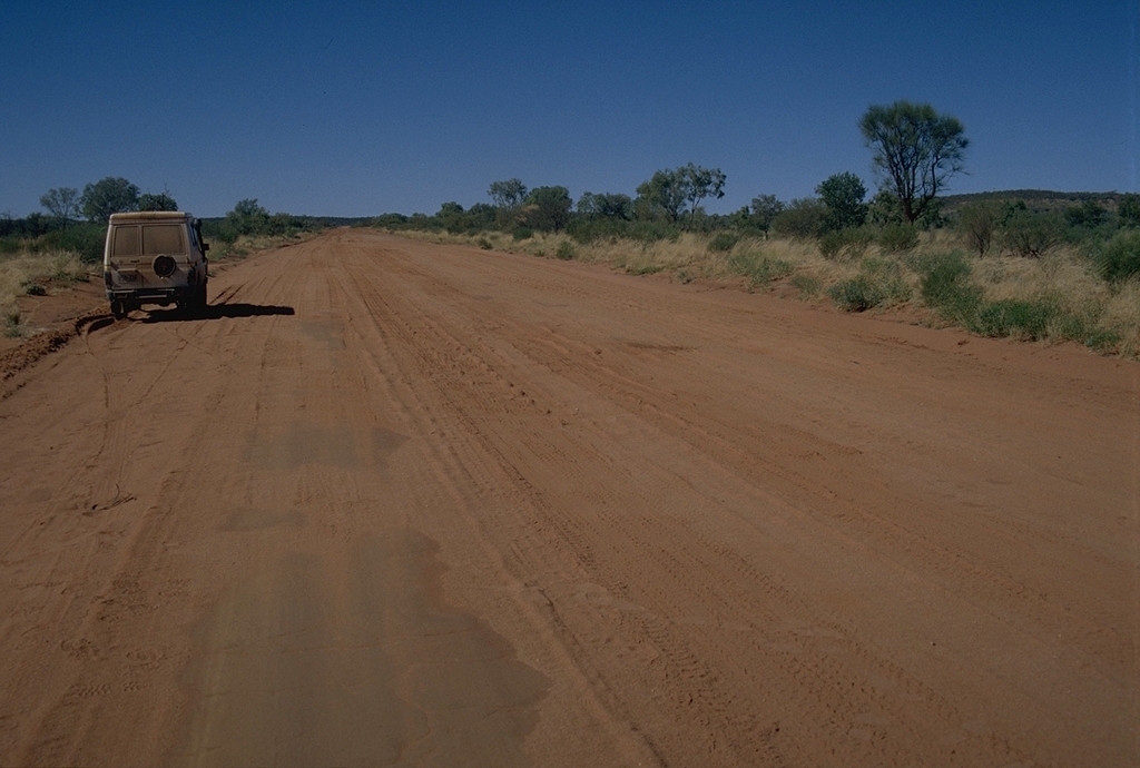 A break at the Tanami Track