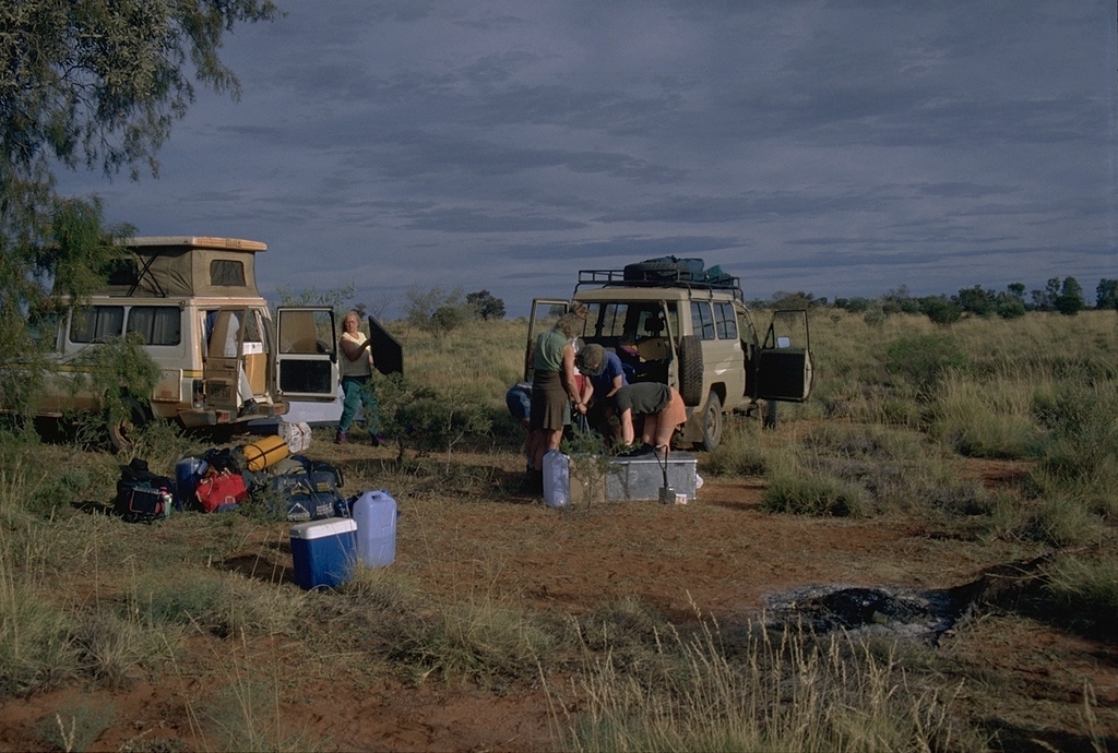 Bushcamp in the east of Hermannsburg