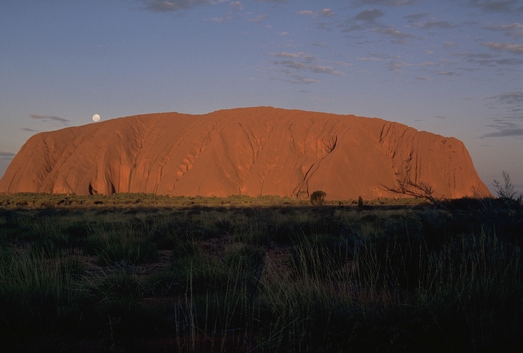 Moonrise at the Ayers Rock