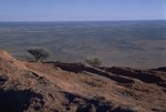 View into the plain from Ayers Rock